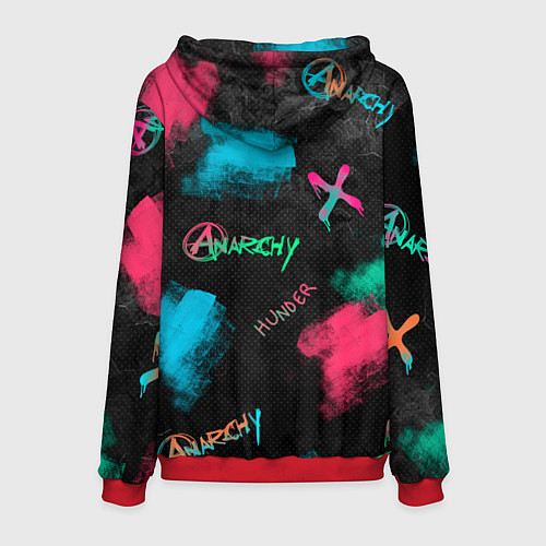 Мужская толстовка ANARCHY CS GO / 3D-Красный – фото 2