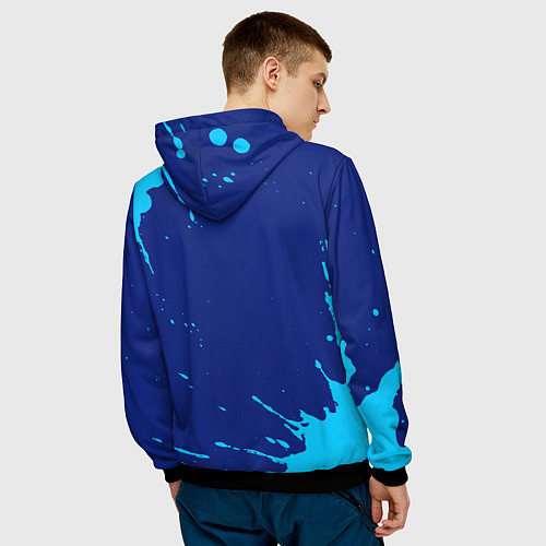 Мужская толстовка Максим геймер / 3D-Черный – фото 4