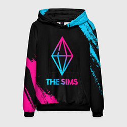 Мужская толстовка The Sims - neon gradient