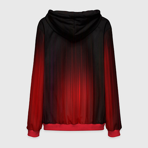 Мужская толстовка Volkswagen art / 3D-Красный – фото 2