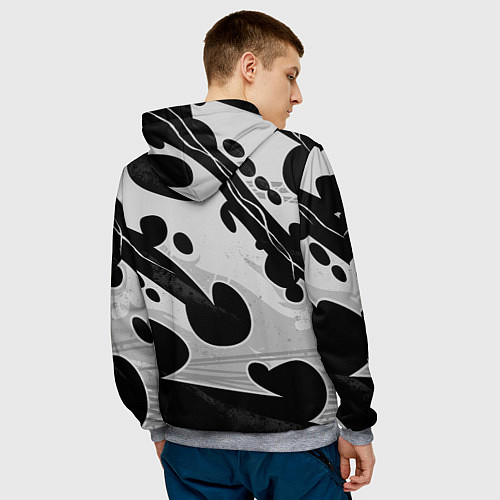 Мужская толстовка Макима - Демон контроля - Органика / 3D-Меланж – фото 4