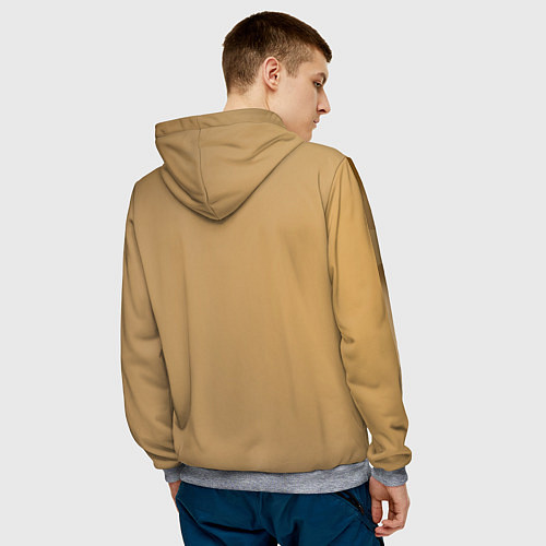 Мужская толстовка Блич : Тысячелетняя кровавая война / 3D-Меланж – фото 4