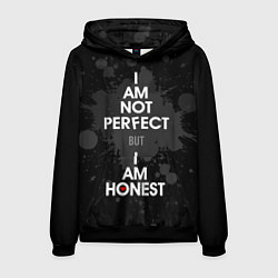 Мужская толстовка I am not perfect, but I am honest