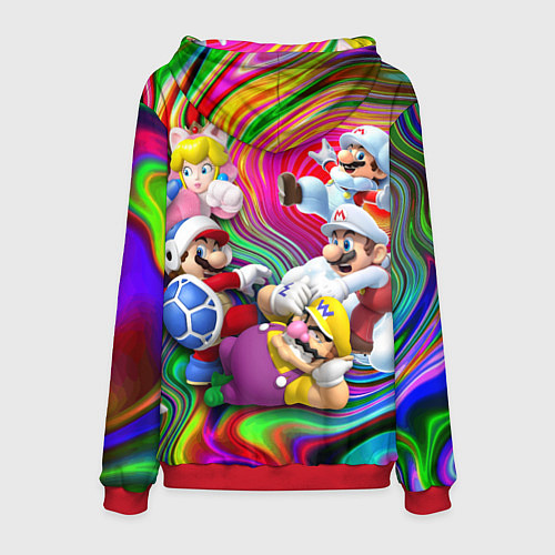 Мужская толстовка Super Mario - Gaming aesthetics - Collage / 3D-Красный – фото 2