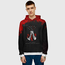 Толстовка-худи мужская Goner - Twenty One Pilots, цвет: 3D-белый — фото 2