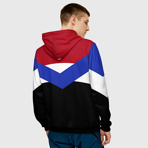 Мужская толстовка FIRM как из 90х / 3D-Черный – фото 4