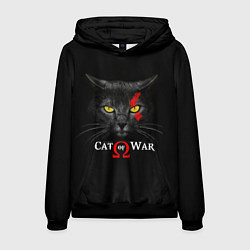 Мужская толстовка Cat of war collab