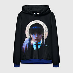 Мужская толстовка Уэнсдэй с рукой во мраке