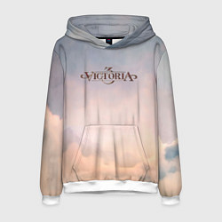 Мужская толстовка Victoria 3 на фоне облаков