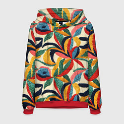 Мужская толстовка Эффект вышивки