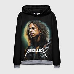 Мужская толстовка Гитарист Metallica Кирк Хэмметт