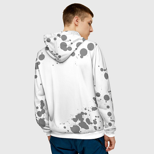 Мужская толстовка Я же Павел и этим всё сказано: на светлом / 3D-Белый – фото 4