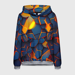 Мужская толстовка Плитки со свечением