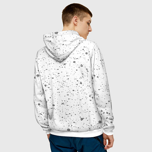 Мужская толстовка Im doing realtor things: на светлом / 3D-Белый – фото 4