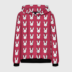 Мужская толстовка Bunny Pattern red