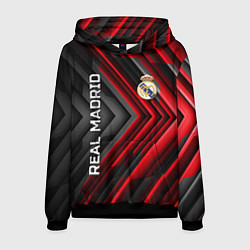 Толстовка-худи мужская Real Madrid art, цвет: 3D-черный