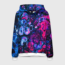 Мужская толстовка Сине-малиновая горная порода