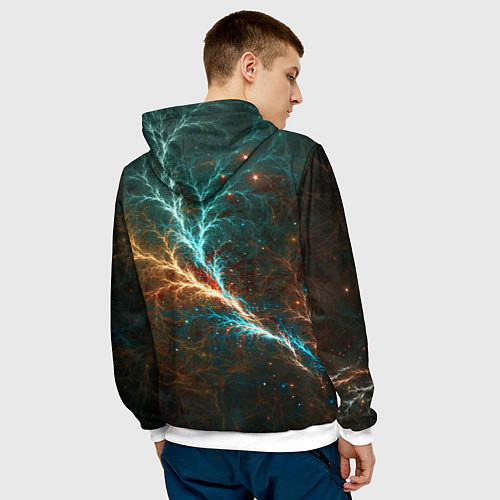 Мужская толстовка Мультивселенные / 3D-Белый – фото 4