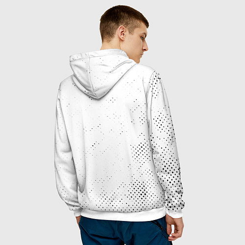 Мужская толстовка Я же Максим: и этим все сказано / 3D-Белый – фото 4