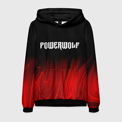 Мужская толстовка Powerwolf red plasma