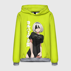 Мужская толстовка YoRHa 2-gou B-gata