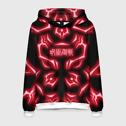Мужская толстовка Магическая битва светящиеся Знаки Сукуны