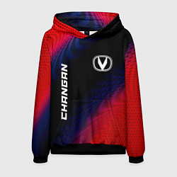 Мужская толстовка Changan красный карбон