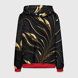 Мужская толстовка Золотой орнамент на черном