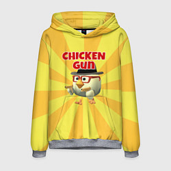 Мужская толстовка Chicken Gun с пистолетами