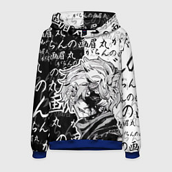 Мужская толстовка Адский рай - иероглифы