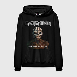 Толстовка-худи мужская Iron Maiden - the book of souls, цвет: 3D-черный