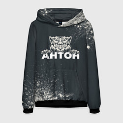 Мужская толстовка Антон зубастый волк