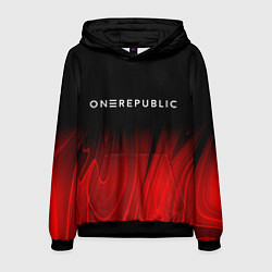 Мужская толстовка OneRepublic red plasma