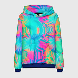 Мужская толстовка Кислотный тай-дай: паттерн