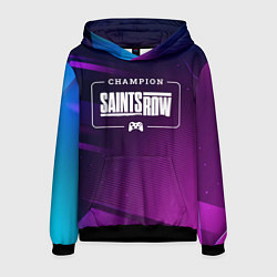 Мужская толстовка Saints Row gaming champion: рамка с лого и джойсти