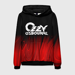 Мужская толстовка Ozzy Osbourne red plasma