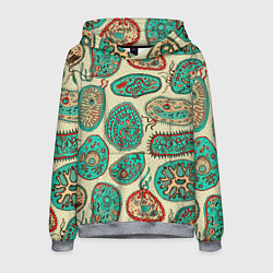 Мужская толстовка Бактерии