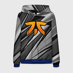 Толстовка-худи мужская Fnatic - монохромная, цвет: 3D-синий