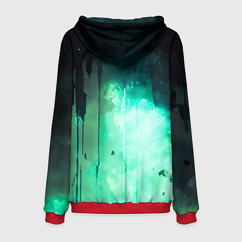 Мужская толстовка Dead Space horror / 3D-Красный – фото 2