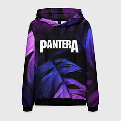 Мужская толстовка Pantera neon monstera