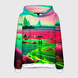 Мужская толстовка Кислотный мир