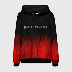 Мужская толстовка Joy Division red plasma