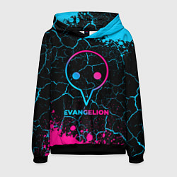 Мужская толстовка Evangelion - neon gradient