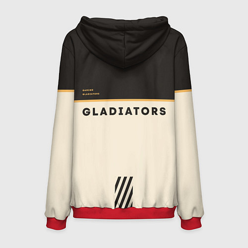 Мужская толстовка Gaimin Gladiators esports / 3D-Красный – фото 2