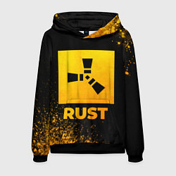 Мужская толстовка Rust - gold gradient