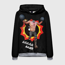 Толстовка-худи мужская Serious Sam - kamikaze, цвет: 3D-меланж
