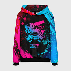 Мужская толстовка Tokyo Ghoul - neon gradient