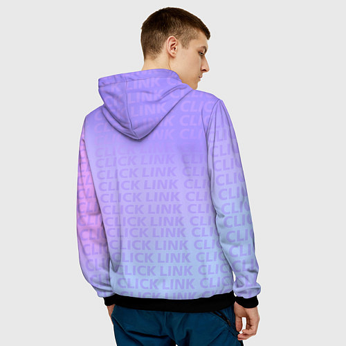 Мужская толстовка Персонажи - Агенты времени / 3D-Черный – фото 4