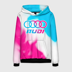 Мужская толстовка Audi neon gradient style