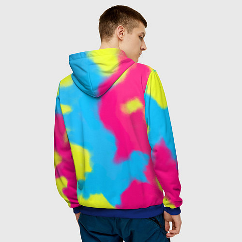 Мужская толстовка I Am Kenough Tie-Dye / 3D-Синий – фото 4